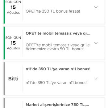 Opet Garanti Bonus Kampanyasında Pos Cihazı Sorunu Nedeniyle Mağduriyet Yaşadım