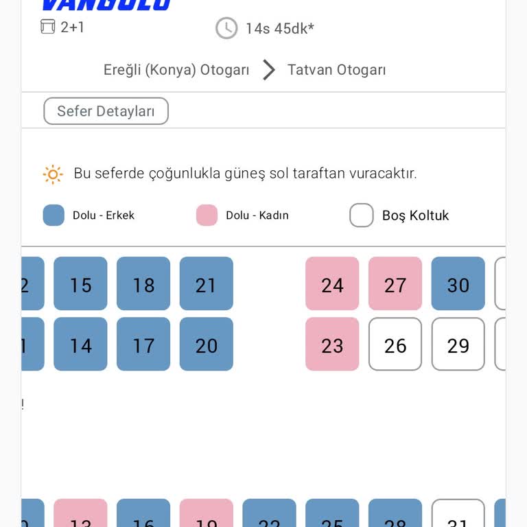 Biletimdeki Koltuk Değişikliği Ve İlgisiz Müşteri Hizmeti