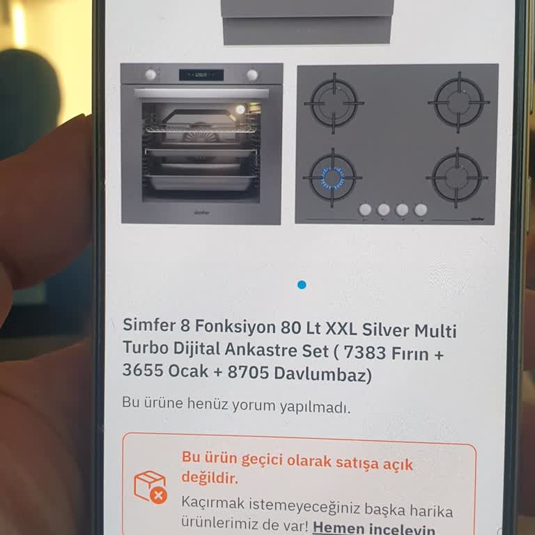 Ankastre Set Siparişim Sebepsizce İptal Edildi, Sorumluluk Kimde?