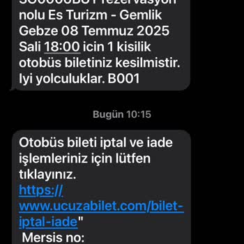 İptal Edilen Bilet İçin Ekstra Ücret Şoku