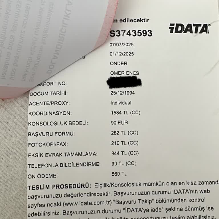 İdata Merkezinde Haksız Ödeme Ve Eksik Bilgilendirme Mağduriyeti