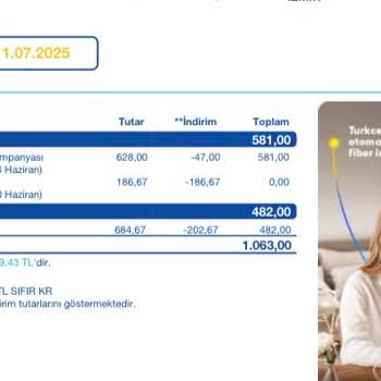 Taahhüt Yeniledim TV Plus Ücreti Faturama Haksızca Eklendi