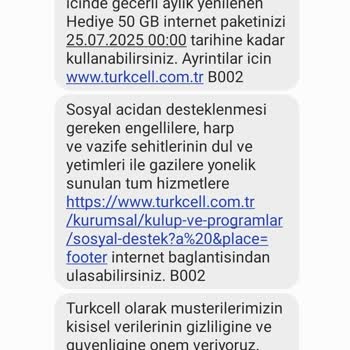 Bimcell Kullanıcısına Turkcell Mesajları Ve Çözümsüz Müşteri Hizmetleri