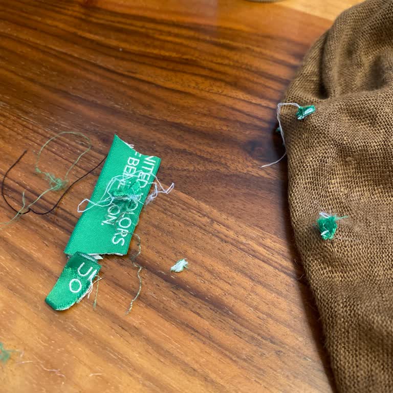 Tişörtlerdeki Rahatsız Edici Etiket Sorunu