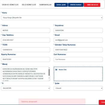 Teslim Edilmeyen Ürün Ve Ücret İadesi Sorunu
