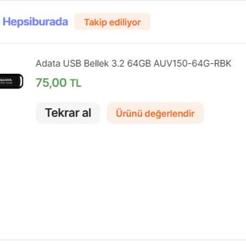 Hepsiburada’dan Alınan USB Bellek Kutusunda Arızalı Çıktı!