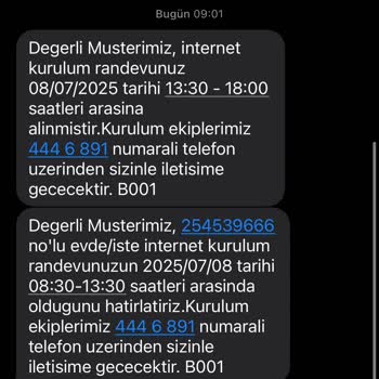 Kurulum Saatlerinde Bilgilendirme Ve Tutarsızlık Sorunu