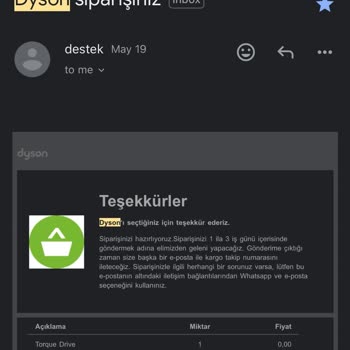 Dyson Süpürge Başlığı İki Aydır Teslim Edilmedi Müşteri Mağdur Edildi