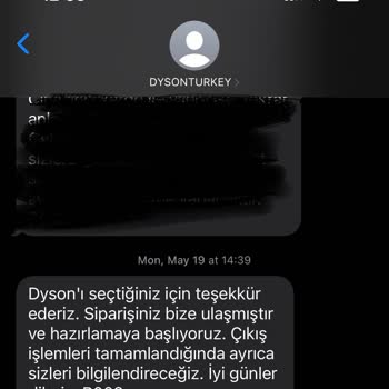 Dyson Süpürge Başlığı İki Aydır Teslim Edilmedi Müşteri Mağdur Edildi