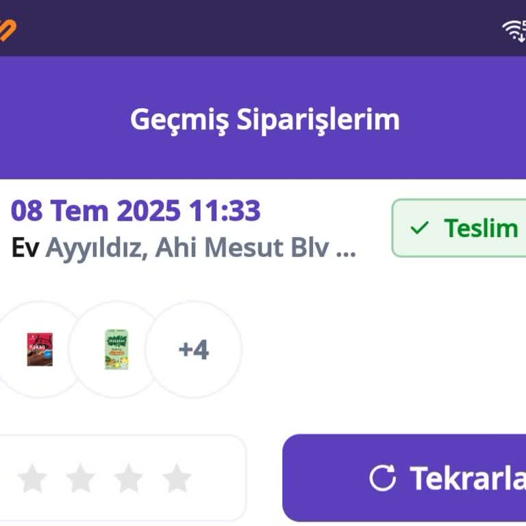 Teslim Edilmeyen Siparişe Çözüm Bulunmuyor