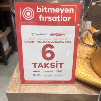 Gallery Crystal Reklamda Sunulan Taksit İmkanı Mağazada Geçerli Olmadı
