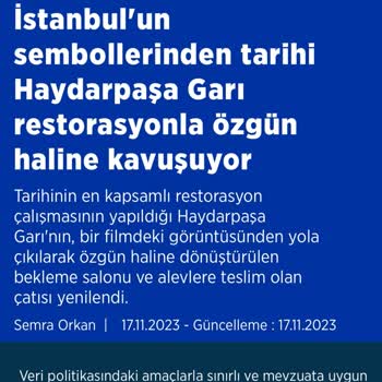 Haydarpaşa Garı Açılışı Belirtilen Tarihe Yetişmeyecek Endişesi