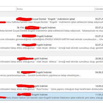 Engelli İndirimi İçin 4 Ay Boyunca Çözülmeyen Başvuru Süreci