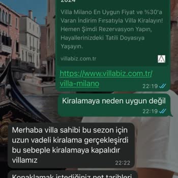 Airbnb Üzerinden Kiraladığımız Villanın Rezervasyonu Keyfi Olarak İptal Edildi