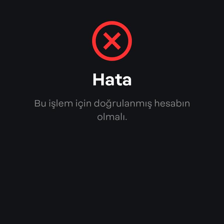 Papara Hesabımı Doğrulayamıyorum Sürekli Aynı Uyarı Çıkıyor