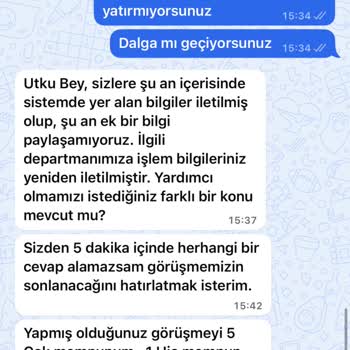 Satış Sonrası Ödeme Sorunu Ve İletişim Problemi