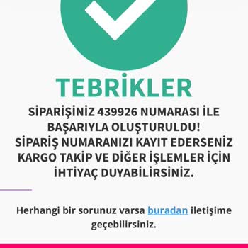 Siparişime Dair Hiçbir İşlem Yapılmadı Ve İletişim Kurulamıyor