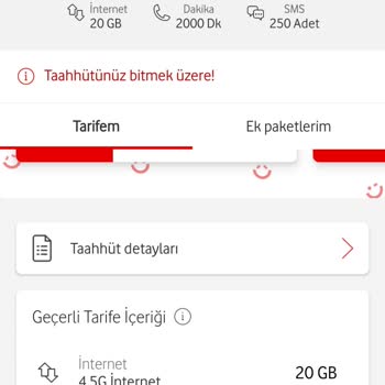 Vodafone Tarifeme Yüzde Yüzün Üzerinde Zam Yapıldı, Şaşkın Ve Mağdurum