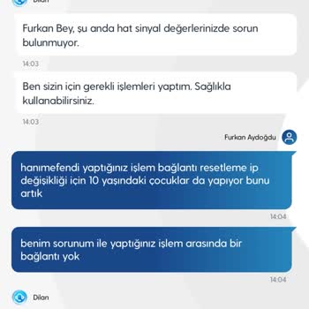 Sürekli Bağlantı Kopması Ve Yetersiz Müşteri Desteği Yaşıyorum