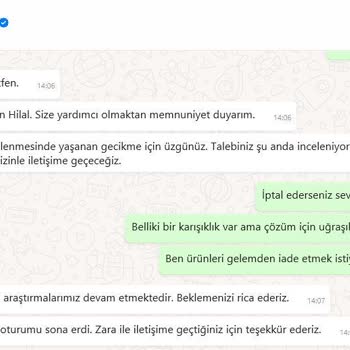 Zara Siparişim Kayıp, Ne Ürün Var Ne İade!