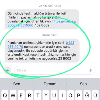 Vivense Teslimat Ve İletişim Sorunları Ek Ücret Mağduriyeti