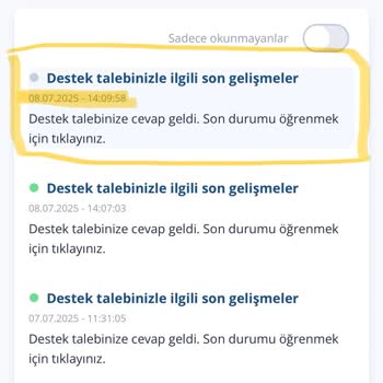 İnternet Başvurusunda Gecikme Ve Yetersiz Hizmet