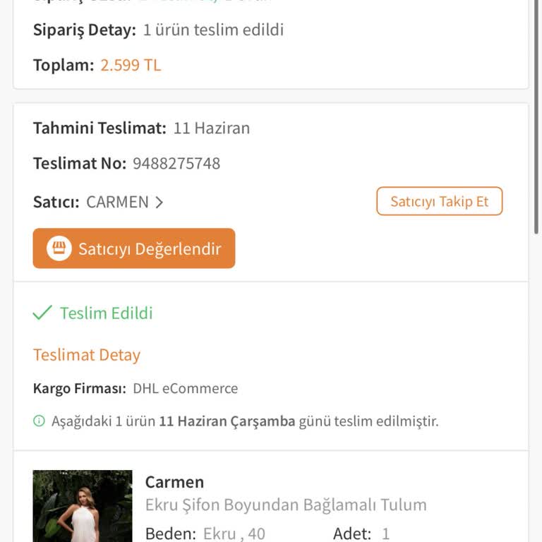 Teslim Edilmeyen Ürün İçin Para İadesi Yapılmıyor