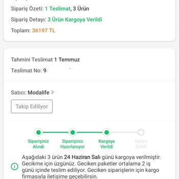 Kanepe Teslimatı Yapılmadı, Güven Sarsıldı