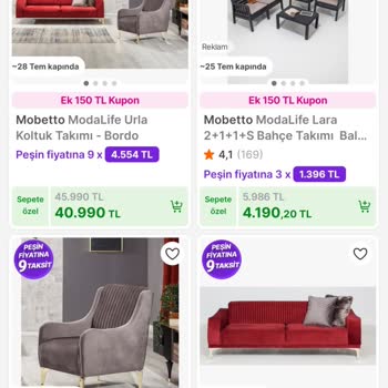 Kanepe Teslimatı Yapılmadı, Güven Sarsıldı