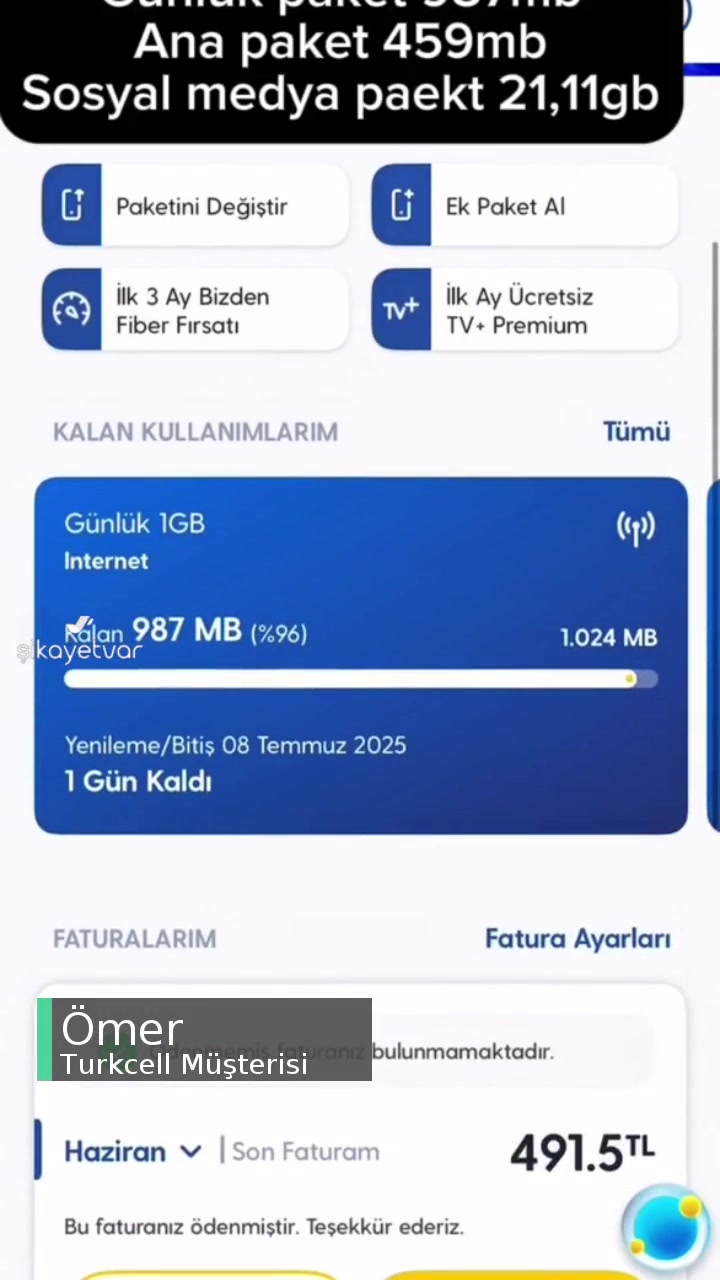 Turkcell'in Ayıplı İnternet, Sinyal Sorununu Düzeltmiyorlar! videonun kapak resmi