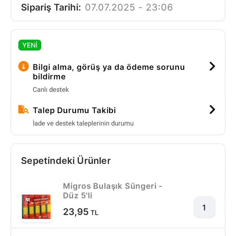 Siparişim Sebepsizce İptal Edildi Güvenim Sarsıldı