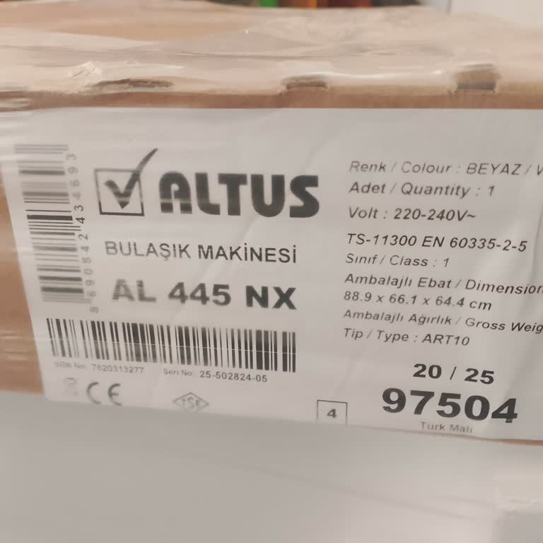 Altus Bulaşık Makinesi Sonrası Servis Hizmetinden Memnun Kalmadım