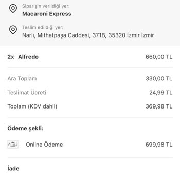 Makarnamdan Hamam Böceği Çıktı, Destek Alamadım!