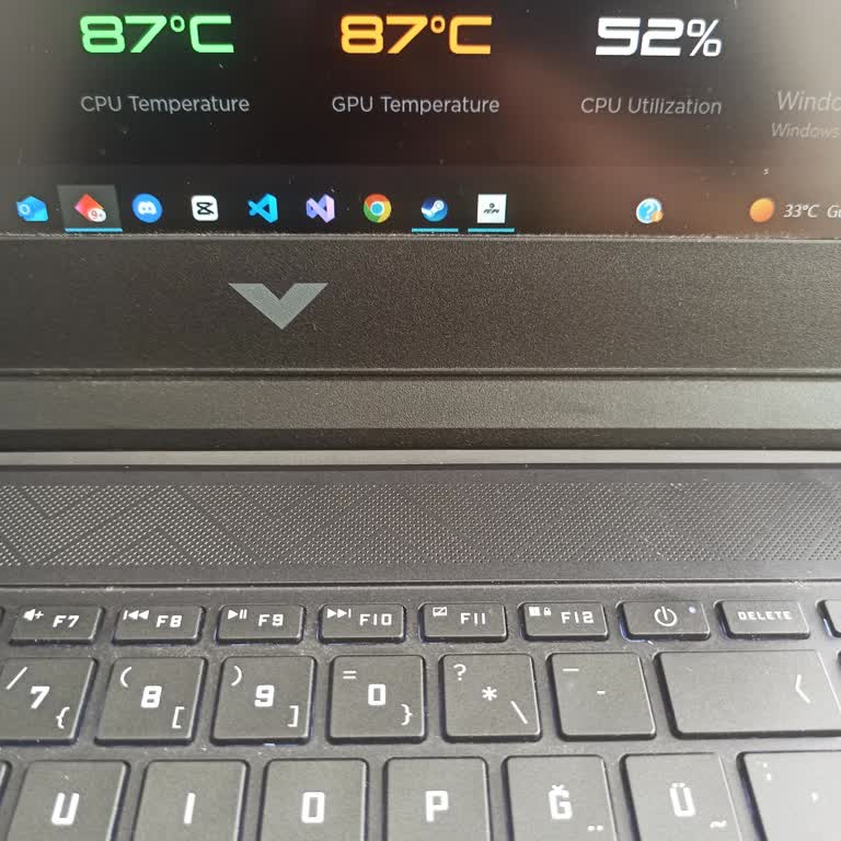 HP Victus Bilgisayarım Oyunlarda Aşırı Isınıp Kapanıyor
