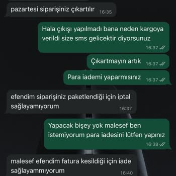 Hatalı Gelen Gözlük İçin Değişim Yapılmadı, Haftalardır Bekliyorum