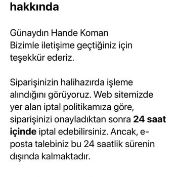 Siparişim 20 Gündür Teslim Edilmedi İletişim Yetersizliği Yaşanıyor