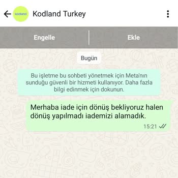 İade Talebim Haksız Ücret Kesintisiyle Geciktiriliyor