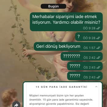 Geç Teslimat Ve İade Taleplerine Cevapsız Kalındı