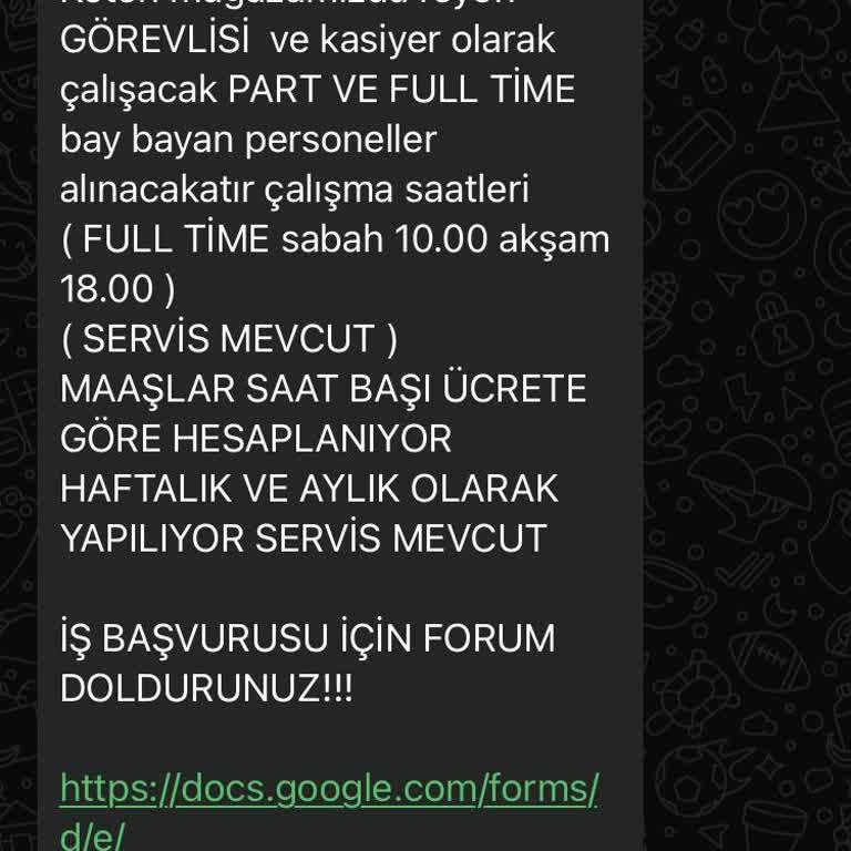 Sahte İş İlanı İle Kişisel Bilgilerim Toplandı