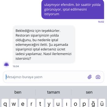 Sipariş Teslim Edilmedi, Ücret İadesi Yapılmadı Ve Müşteri Hizmeti Yetersiz