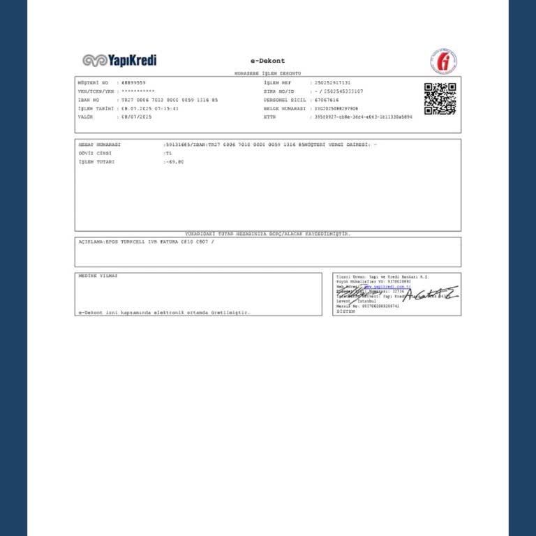 Onayım Olmadan Hesabımdan Para Çekildi, Güvenim Sarsıldı