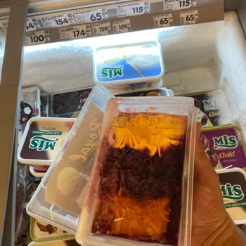 Şok Marketten Alınan Dondurmaların Erimiş Ve Tekrar Donmuş Olması