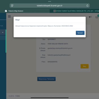 Garantisi Devam Eden Süpürgemin Parça Sorunları Çözülmüyor