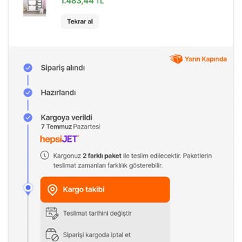 Hepsiburada Yarın Kapında Sözüne Uymuyor Teslimat Sürekli Gecikiyor