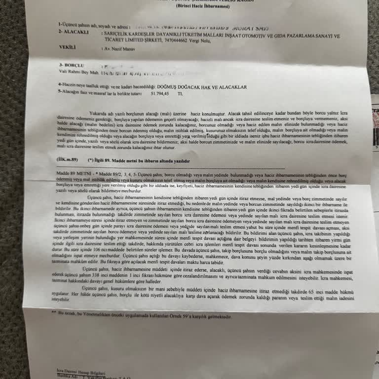 Başkasının Borcu Yüzünden Haksız İcra Takibiyle Karşılaştım