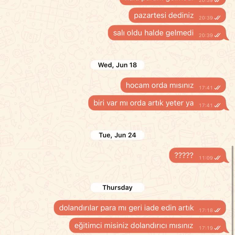 Dil Kursundan Para İadesi Talebime Üç Aydır Dönüş Yapılmadı