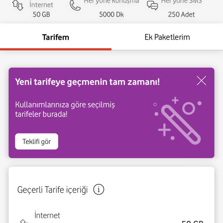 Tarife Değişikliği Sonrası Sınırsız İnternet Vaadi Yerine Getirilmedi
