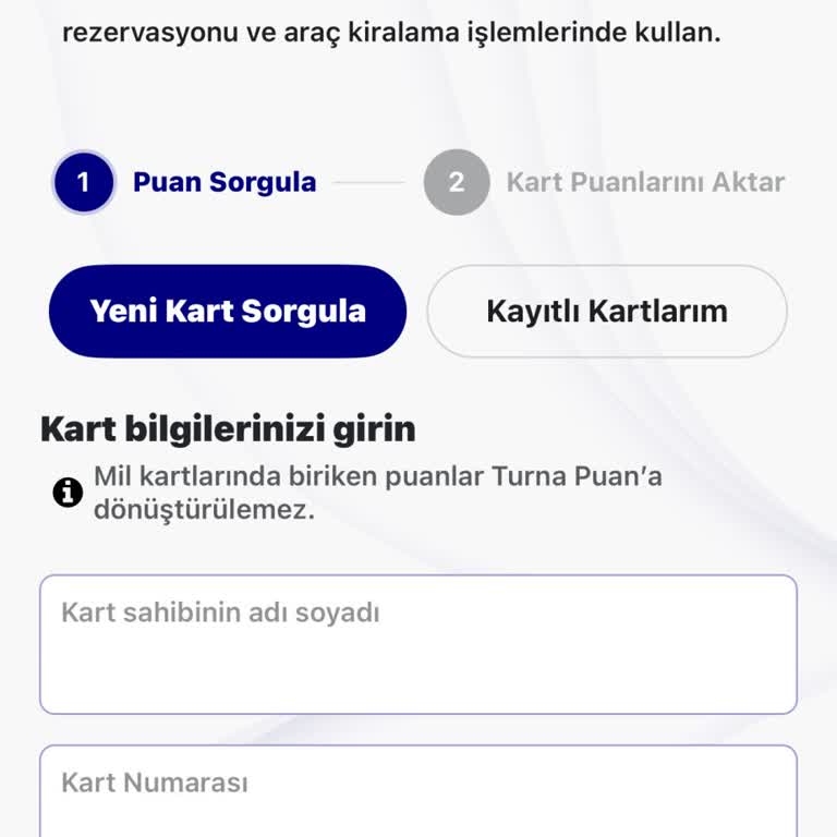 I Face Inaccessible Credit Card Points on Turna.com Ferry Reservation