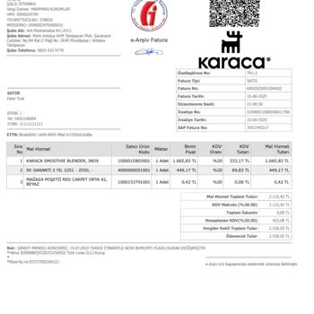 Karaca Blender Yedek Parça Temininde Yaşanan Sorun Ve Belirsizlik