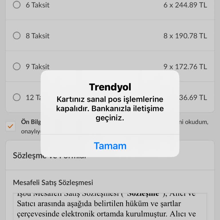 Asgari Ödeme Yapmama Rağmen Kredi Kartım Sanal Pos İşlemlerine Kapalı